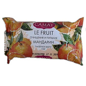 Мыло туалетное CAMAY le fruit Мандарин 100г Мыло туалетное CAMAY le fruit Мандарин 100г