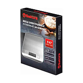  Весы кухонные 5кг SA-6060SG, серый 