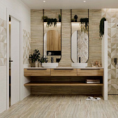 Декор 30х60 Palissandro Oasis-2 оливковый /БерезаКерамика