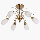  Люстра классическая 12121/6AB MK 40Вт E14 S=13м2 /ЭкономСвет 