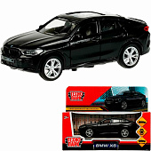 Машина инерционная Технопарк 12 см BMW X6 металл черный, X6-12-BK /342357