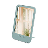 Зеркало на подставке пластик с упором прямоугольное, без увеличения, 19,5х14 см, микс, 3101136 Зеркало на подставке пластик с упором прямоугольное, без увеличения, 19,5х14 см, микс, 3101136