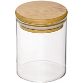Банка с бамбук.крышкой, Д65 Ш65 В80, 250 мл, прозрачный Muj-01 Банка с бамбук.крышкой, Д65 Ш65 В80, 250 мл, прозрачный Muj-01