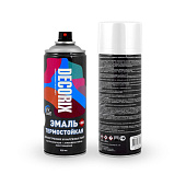  Эмаль аэрозольная белый термостойкая +400 DECORIX 520 мл 