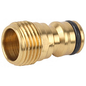 Адаптер латунный штуцерный RACO Profi 1/2, с внешней резьбой, 4246-55015B Адаптер латунный штуцерный RACO Profi 1/2, с внешней резьбой, 4246-55015B