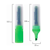  Набор текстовыделителей BRAUBERG 4 шт., АССОРТИ, "FLUO", линия 1-5 мм, 150403 