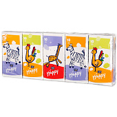Платки бумажные Bella Happy гигиенич. трехслойные 10шт Арт.BB-042-H010-010 Платки бумажные Bella Happy гигиенич. трехслойные 10шт Арт.BB-042-H010-010