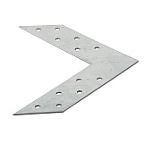 Соединитель угловой 145х145х35х2,0мм оцинк Соединитель угловой 145х145х35х2,0мм оцинк