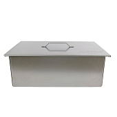 Коптильня двухъярусная с поддоном для сбора жира 450х280х170 сталь 1,5 мм Тонар (К-002) Коптильня двухъярусная с поддоном для сбора жира 450х280х170 сталь 1,5 мм Тонар (К-002)