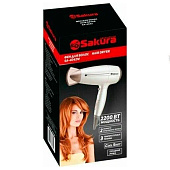 Фен SA-4042W 2000-2200Вт 3 температурных режима, 2 скорости Фен SA-4042W 2000-2200Вт 3 температурных режима, 2 скорости