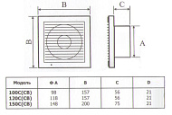 Вентилятор Эвент Волна 100С Вентилятор Эвент Волна 100С