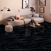  Керамогранит 60х120 Nero Marquina Черный арт.С0004540  /Staro 