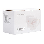 Кружка, 350 мл, 2 шт. фарфор Р, белая Florance ANLAF-MB2810-MUG2 Кружка, 350 мл, 2 шт. фарфор Р, белая Florance ANLAF-MB2810-MUG2