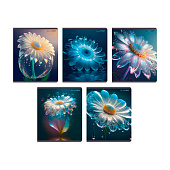 Тетрадь 48л. А5. Эксмо, клетка, Фантастические цветы, ТК488673 Тетрадь 48л. А5. Эксмо, клетка, Фантастические цветы, ТК488673