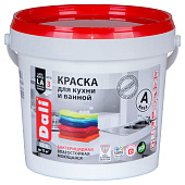 "DALI" краска для кухни и ванной- 0,9 л. База А "DALI" краска для кухни и ванной- 0,9 л. База А