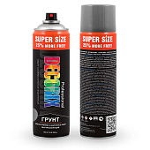 Аэрозольный грунт PROFESSIONAL DECORIX, 650 мл, серый Аэрозольный грунт PROFESSIONAL DECORIX, 650 мл, серый