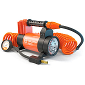 Компрессор AGR-50L 50л/мин 280W 12V 10Атм с фонарем, шланг с перех., Агрессор Компрессор AGR-50L 50л/мин 280W 12V 10Атм с фонарем, шланг с перех., Агрессор
