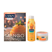  Подарочный набор LARUN Mango Крем-баттер для тела и рук 250мл, крем-гель для душа 400мл 