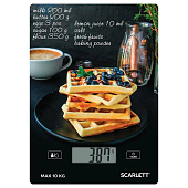 Весы кухонные SCARLETT SC-KS 57 P75 вафли Весы кухонные SCARLETT SC-KS 57 P75 вафли