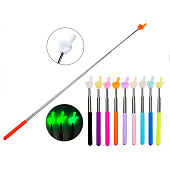 Указка телескопичкеская Mazari, неоновая, светится в темноте, 65 см, M-20513 Указка телескопичкеская Mazari, неоновая, светится в темноте, 65 см, M-20513