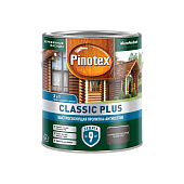  Пропитка-антисептик Pinotex Classic Plus 3 в 1 Скандинавский серый 2,5л 