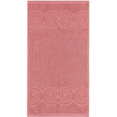  Полотенце махровое Love Life, Border 50х90 см, пыльно-розовый, хлопок, 380 гр/м2, 9097601 