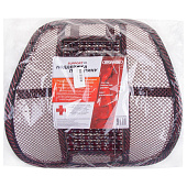 Поддержка под спину анатомическая массажная SKYWAY Support-03 полиэстер/дерево коричневый Поддержка под спину анатомическая массажная SKYWAY Support-03 полиэстер/дерево коричневый