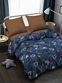 Комплект постельного белья 1,5 спальный Amore Mio BZ QR Tropics поплин 76253 Комплект постельного белья 1,5 спальный Amore Mio BZ QR Tropics поплин 76253
