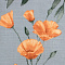  Скатерть (репс) 149х180 Этель Yellow poppies 9322479 
