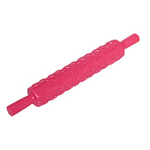 Скалка фигурная "Звездочки-сердечки" 37х5см 339-735 Скалка фигурная "Звездочки-сердечки" 37х5см 339-735