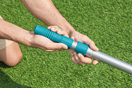  Ручка Bestway E-Z-Broom алюминиевая телескопическая 360см, d=30мм  арт.58279 