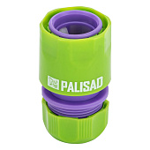 Соединитель пластмассовый быстросъемный для шланга 1/2" PALISAD,арт. 66135