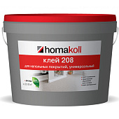 Клей универсальный для напольных покрытий 208 Хомакол 5л/7кг Клей универсальный для напольных покрытий 208 Хомакол 5л/7кг