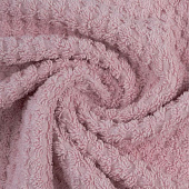  Полотенце LORENZO, 30х50 см, махра, розовый 