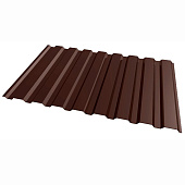  Профнастил МП-20 6000х1150мм ЭКОНОМ RAL 8017 шоколадно-коричневый 