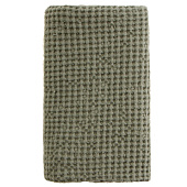  Полотенце вафельное SL HOME: Linen «Олива», 60?140 см, оливковое 10304005 