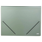 Папка классификатор 12 отделений Deli на резинке ассорти, E5551 Папка классификатор 12 отделений Deli на резинке ассорти, E5551