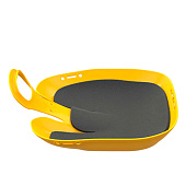 Санки-ледянки с мягкой сидушкой «Вираж», желтые, 39?37см 10919111 Санки-ледянки с мягкой сидушкой «Вираж», желтые, 39?37см 10919111