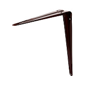  Консоль с 1 ребр.жесткости 300х250 коричневая 