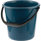  Ведро без крышки 10л пластмассовое круглое Home Palisad 929665 