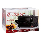  Духовка электрическая ENERGY GH26-A-B  26л 1400Вт 