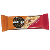 Батончик Nut&Go  с арахисом и клюквой, 42 г