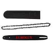  Пила цепная электрическая Eurolux ELS-2000P, 2000Вт, длина шины 40см 