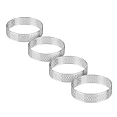 Набор колец перфорированных для выпечки Satoshi 8х2 см 849-006 Набор колец перфорированных для выпечки Satoshi 8х2 см 849-006