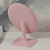  Зеркало настольное QF, овальное, пастель, 14,3х20 см, пластик, микс 1492123 