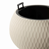 Кашпо Жемчужина 4л бежевое М8721 Кашпо Жемчужина 4л бежевое М8721