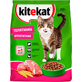 Сухой корм KiteKat Аппетитная телятинка, 350г