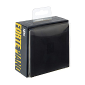  Розетка компьютерная встраиваемая RJ45 UTP cat 5e, цвет черный, IEK FORTE&PIANO 