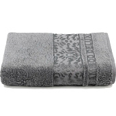 Полотенце 70х140 махровое DAMASK хлопок серый Полотенце 70х140 махровое DAMASK хлопок серый