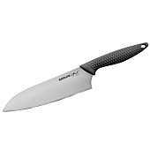  Нож кухонный Сантоку Samura GOLF Stonewash  180мм SG-0095B/K 